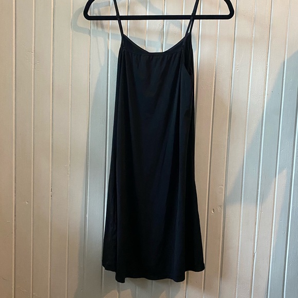 La Vie en Rose Mini Black Slip Dress - Picture 3 of 3